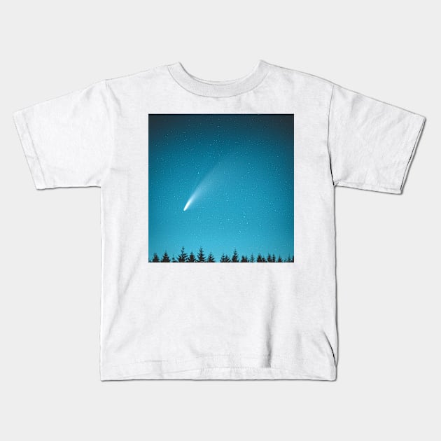 comet Kids T-Shirt by SALTEE_STORE